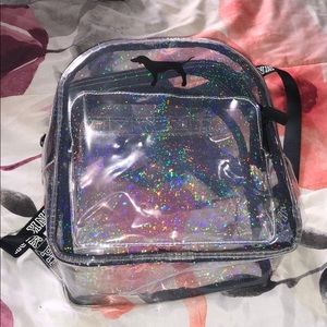 Victoria secret clear book back